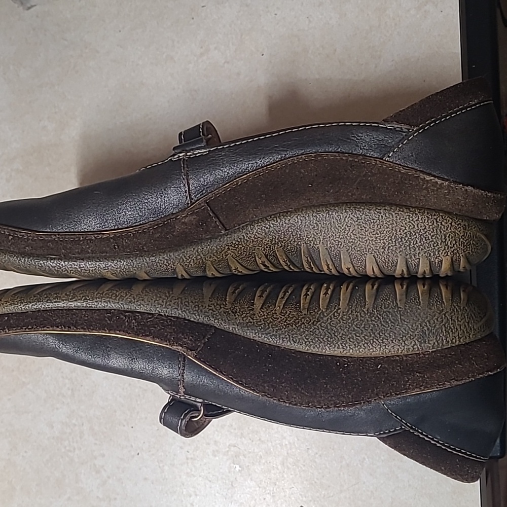 New Naot Matai Mary Jane Velcro Flats View 6